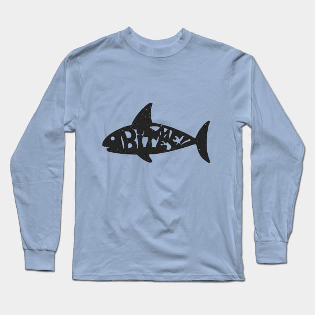 SHAAARK! Long Sleeve T-Shirt by dylmor